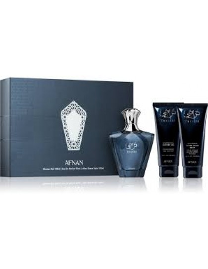 Afnan Turathi Blue Set 90ml+Asb 100ml+Sg 100ml